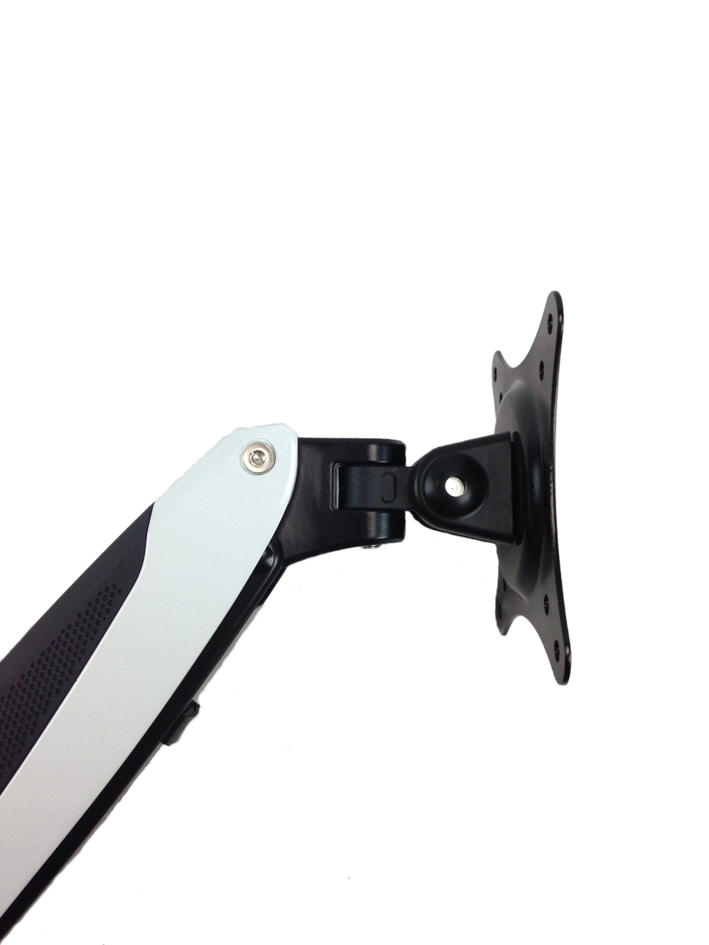 White Hydraulic Monitor Arm Only for Popup Series Sit/Stand Monitor Arms