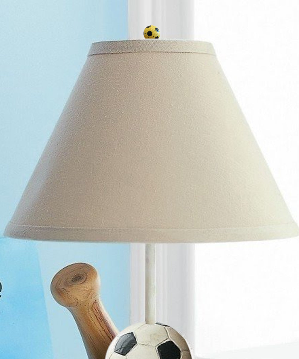 Soccer Ball Ceiling Fan Pull, 2.25"h with 12" Antiqued Brass Chain