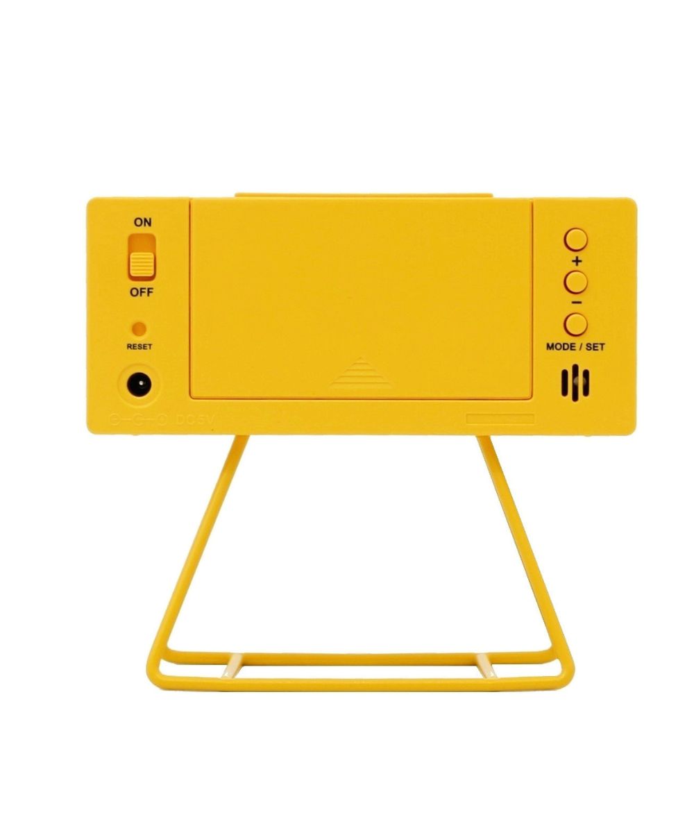 OPEN BOX Desk Table Alarm Clock Mini Marathon Timer Replica with 1 Second Stopwatch, Beep Alarm with Snooze, Calendar, and Dial Light