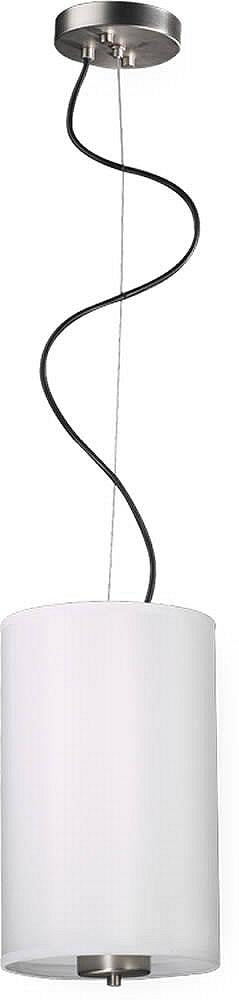 Open Box 8w Cirrus 1-Light Pendant Satin Nickel