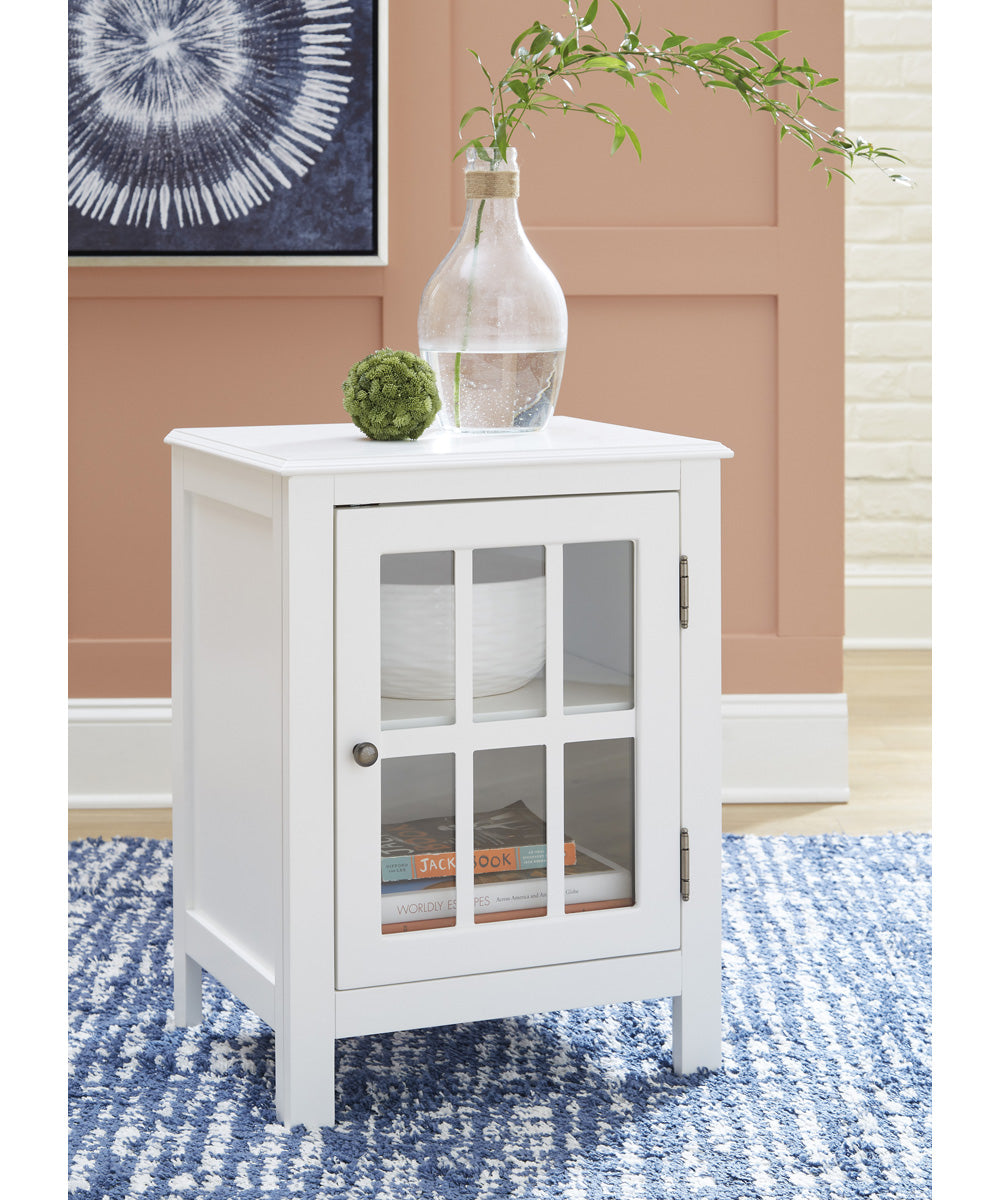 OPEN BOX Opelton Accent Cabinet White