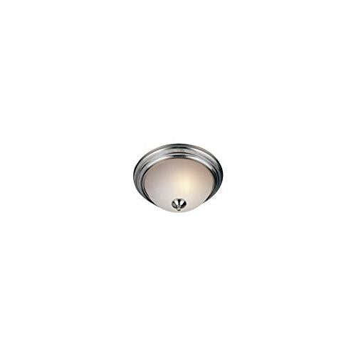 OPEN BOX 12w Maxim 1-Light Flush Mount Textured White