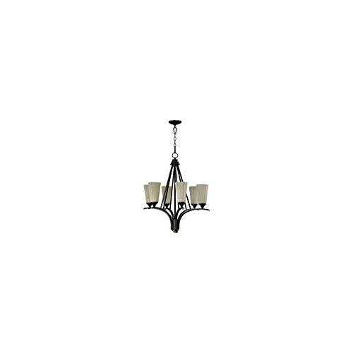 Open Box 26w Winslet 6-Light Chandelier Oiled Bronze