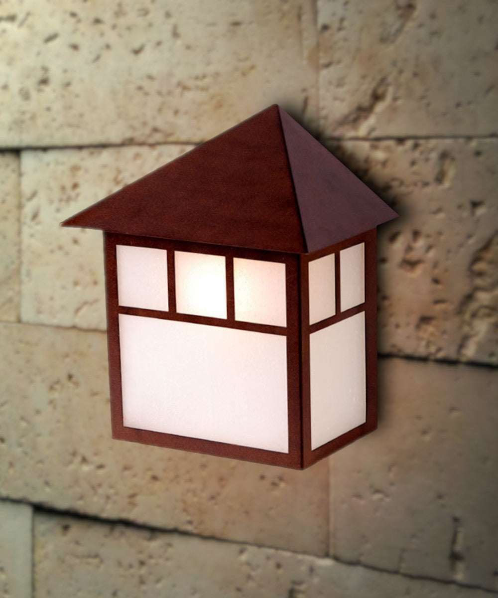 Artisan 1-Light Architectural Bronze Pocket Indoor/Outdoor Wall Light 11"h by Acclaim Lighting