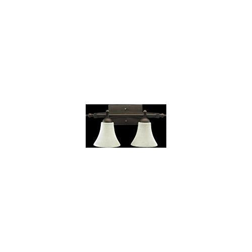 Open Box 19w Aspen 2-Light Bathroom Vanity Strip Oiled Bronze