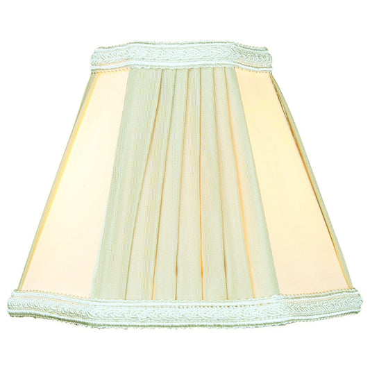 3x5x5 Egg Beige Chandelier Clip-On Lampshade