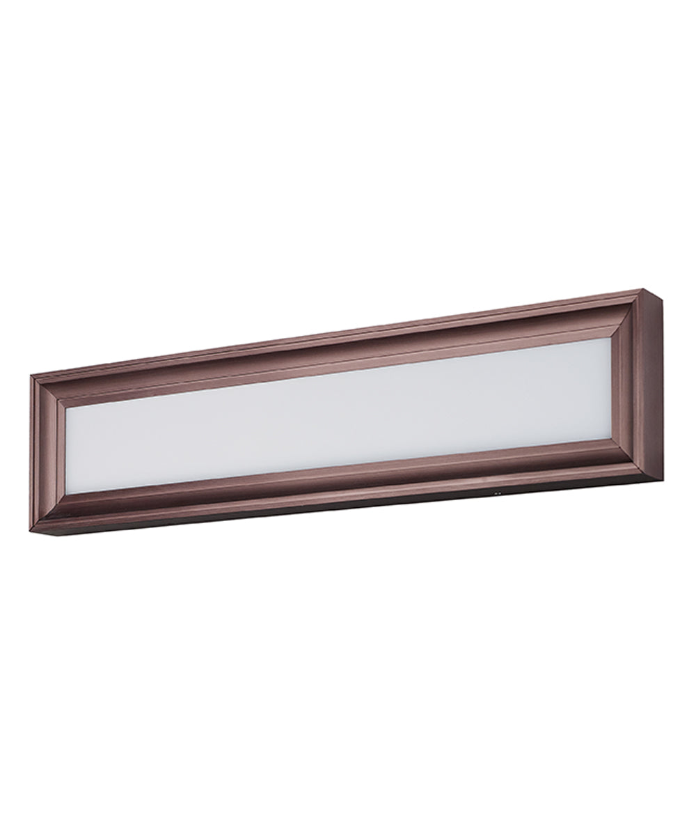 Rembrant 24"W 2-Light LED Bath Vanity Light Fixture Anodized Bronze Finish by Maxim