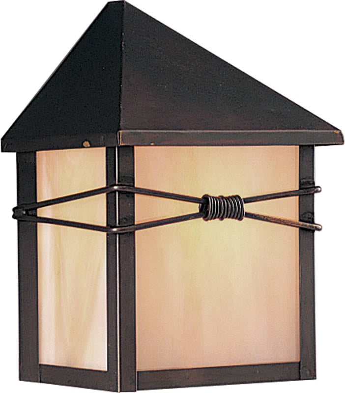 Open Box 8h Taliesin 1-Light Outdoor Wall Mount Burnished