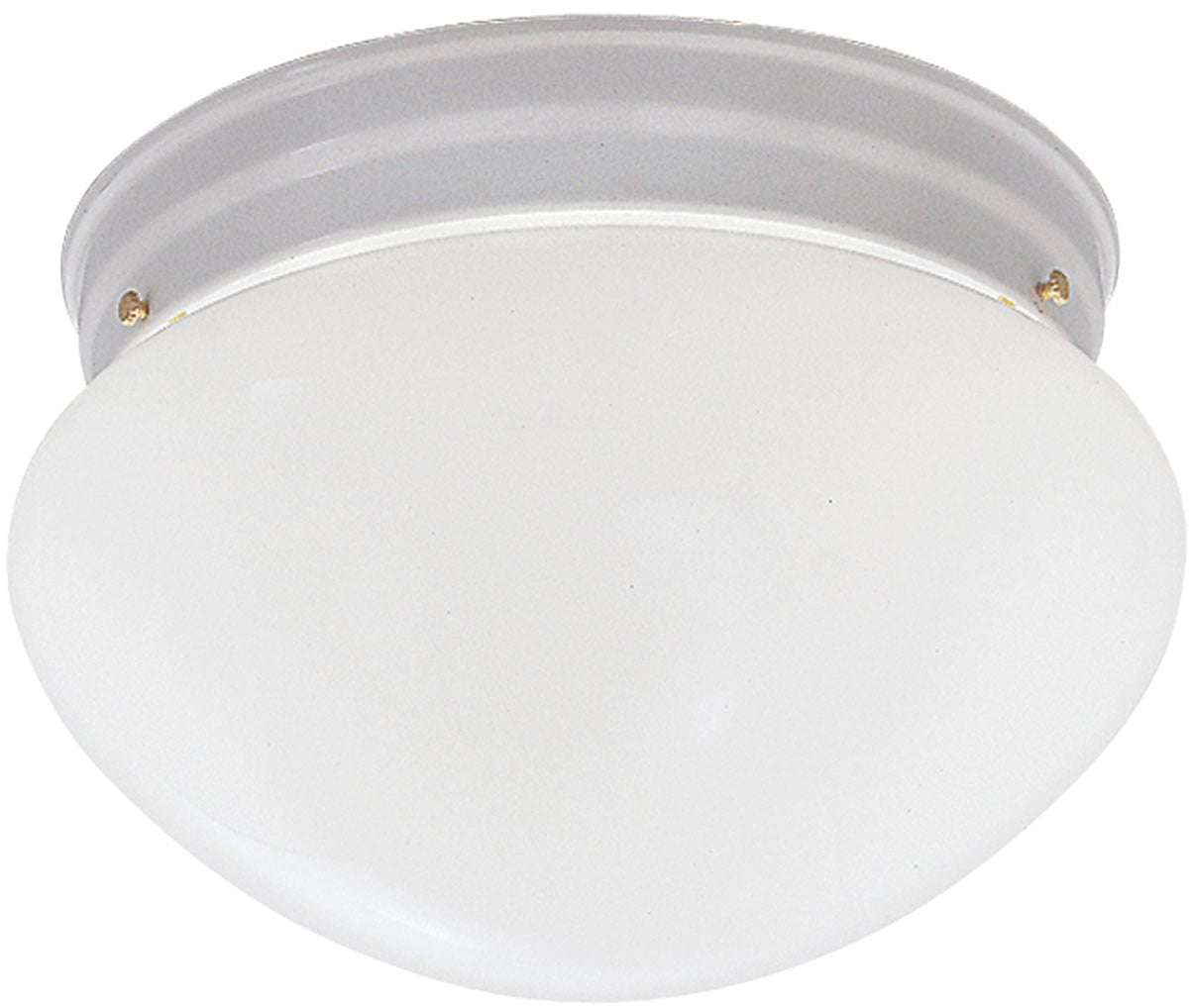 OPEN BOX 2-Light Flush Mount White