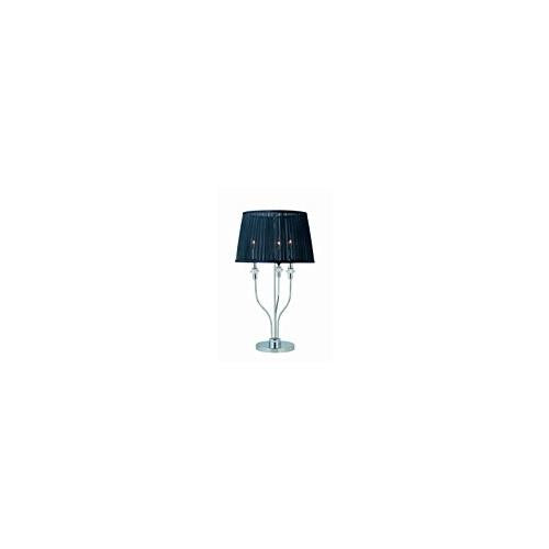 Open Box Marrim Table Lamp Chrome/Black