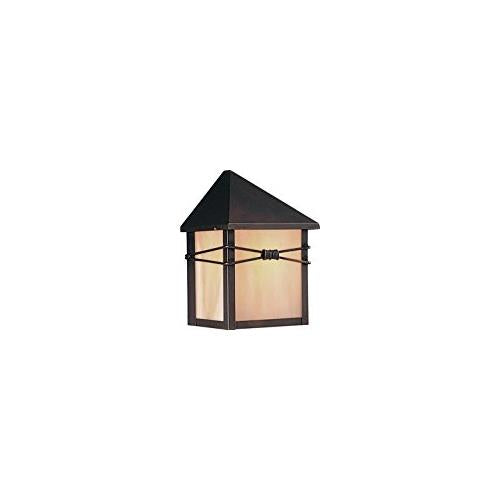 Open Box 8h Taliesin 1-Light Outdoor Wall Mount Burnished