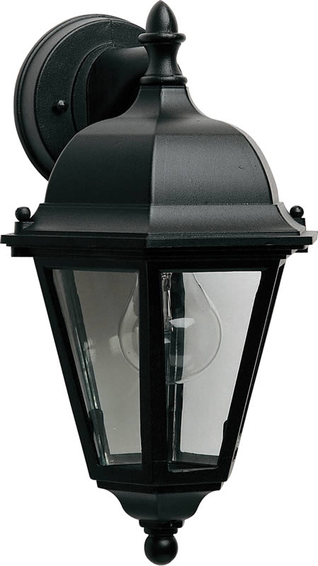 Open Box 15h Westlake 1-Light Outdoor Wall Mount Black