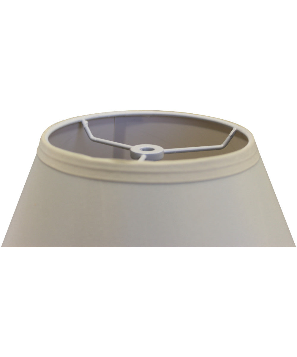 Medium Round Hard Back Lamp Shade 6x14x10 Ecru Poly Dolan Designs