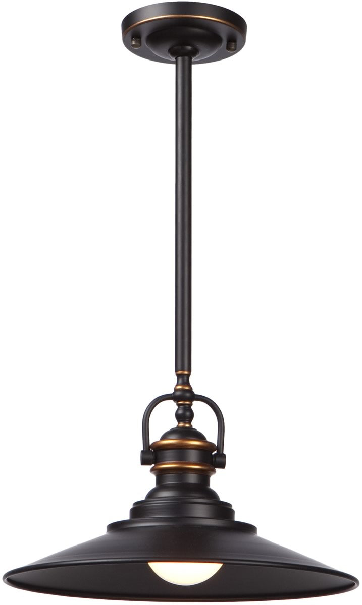 12w Heath 1-Light Mini Pendant Bronze