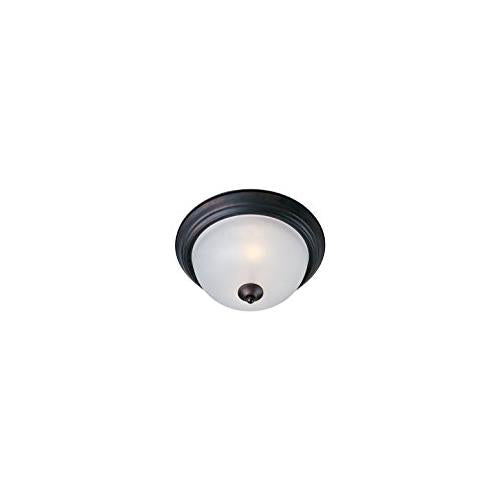 Open Box 12w Maxim 1-Light Flush Mount Oil Rubbed Bronze