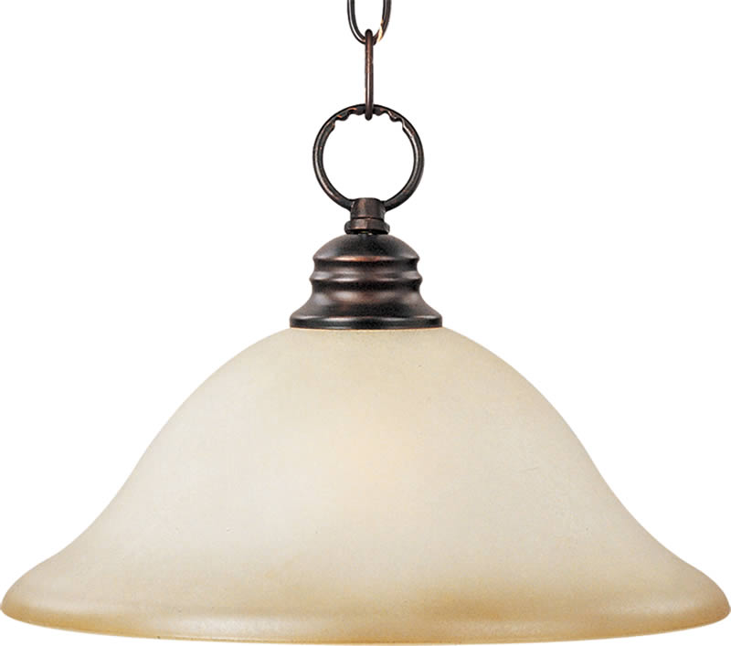 Open Box 16""w Maxim 1-Light Pendant Oil Rubbed Bronze