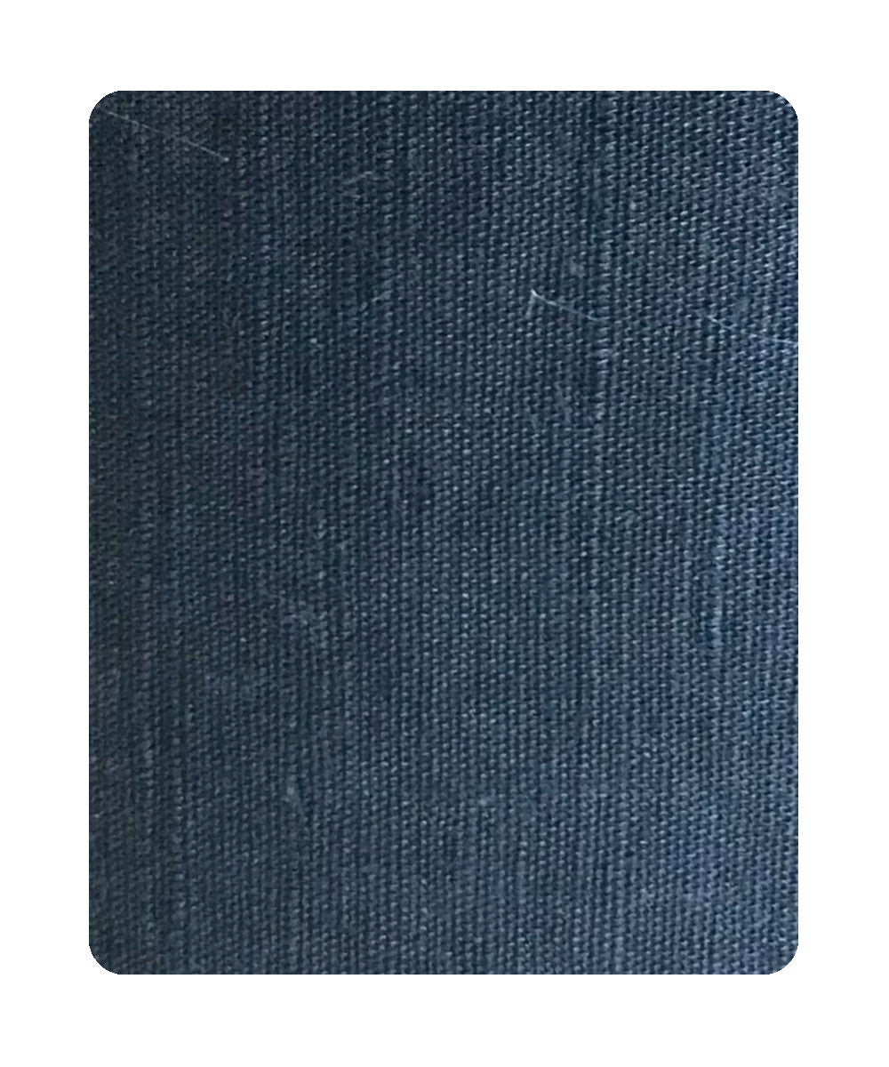 10x12x12 Drum Lamp Shade Textured Slate Navy Blue
