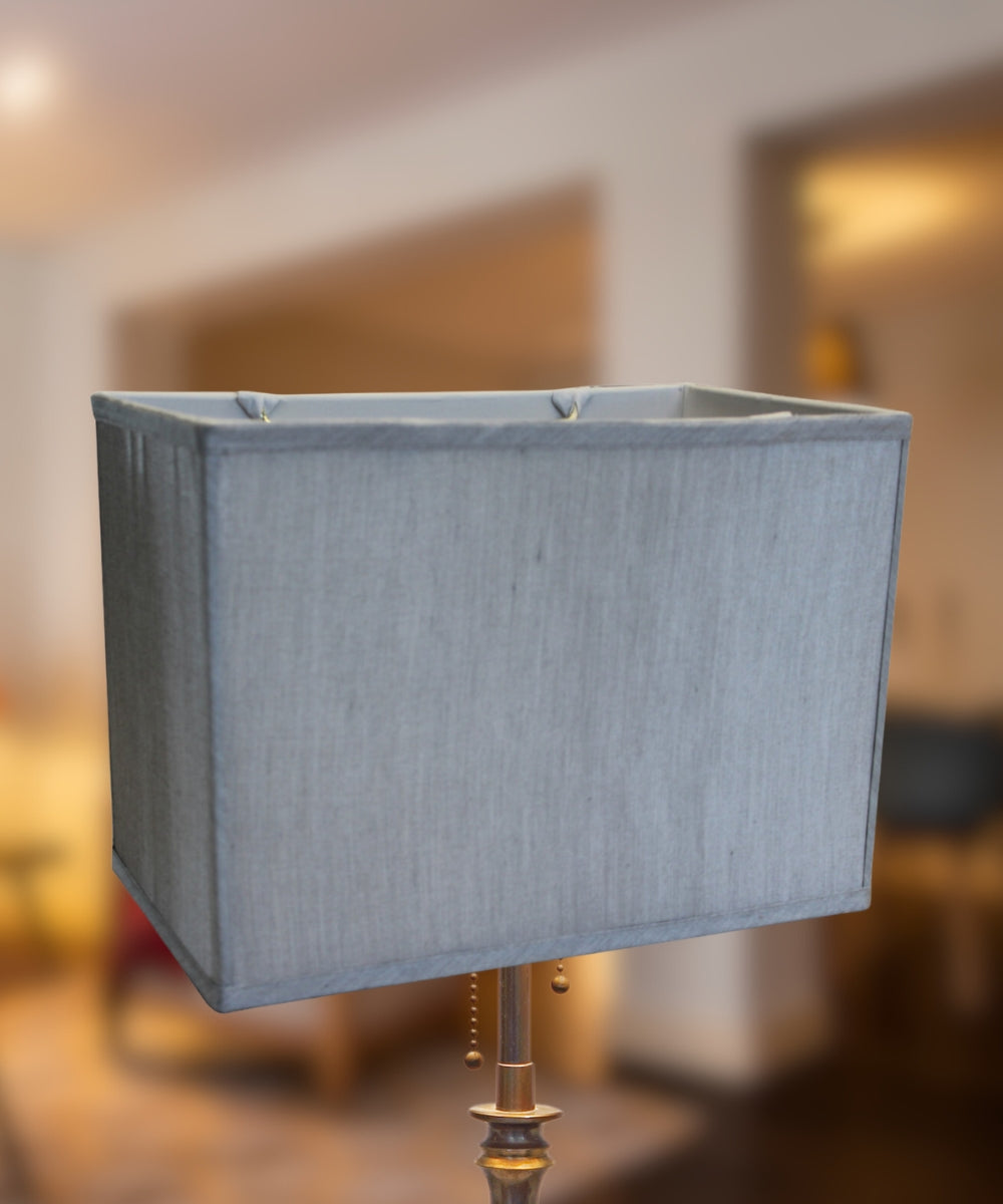 Rectangular Drum Lampshade (8x14) (8x14) x 10 Softback White