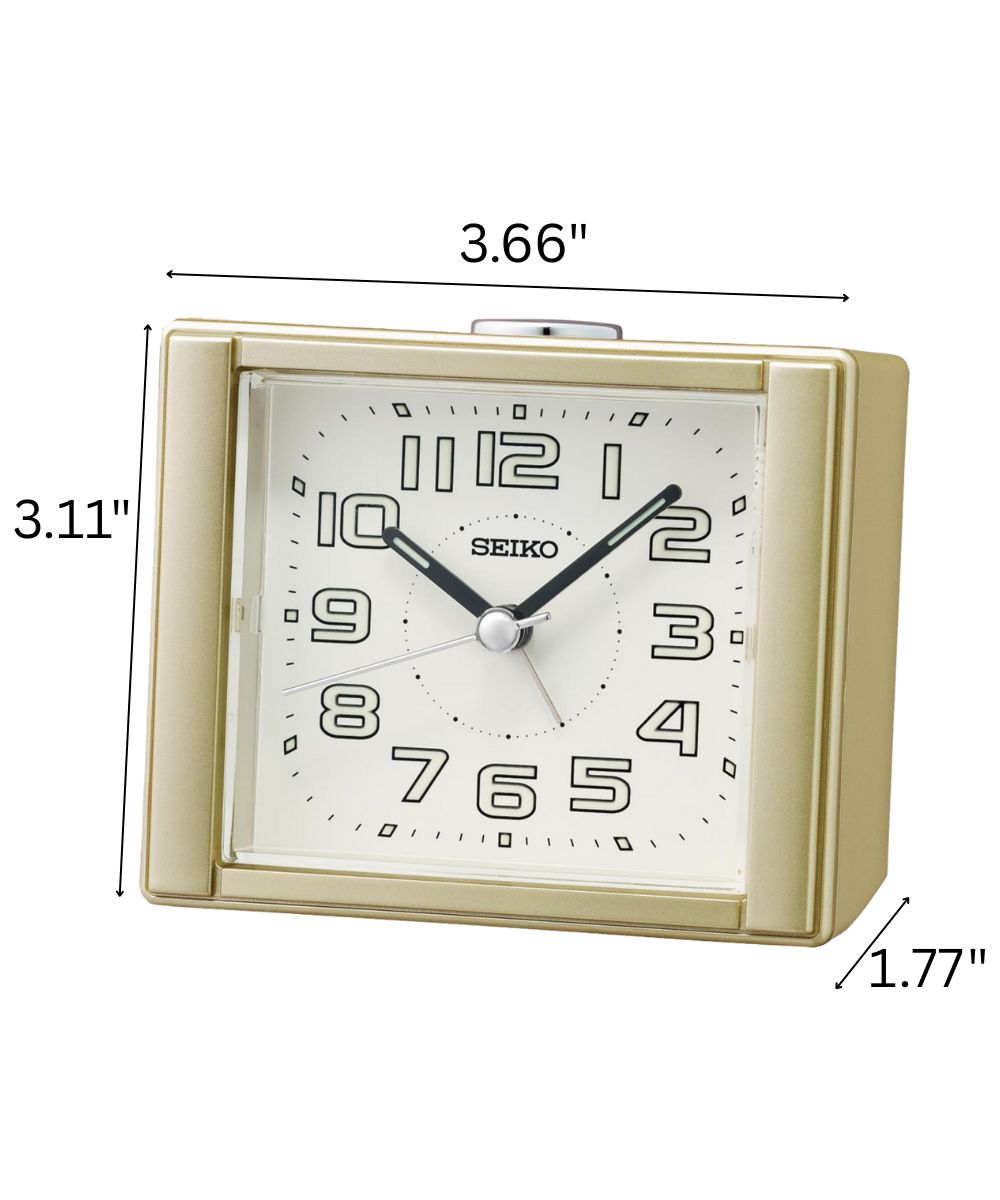 OPEN BOX Beep Alarm Clock Aoki Gold