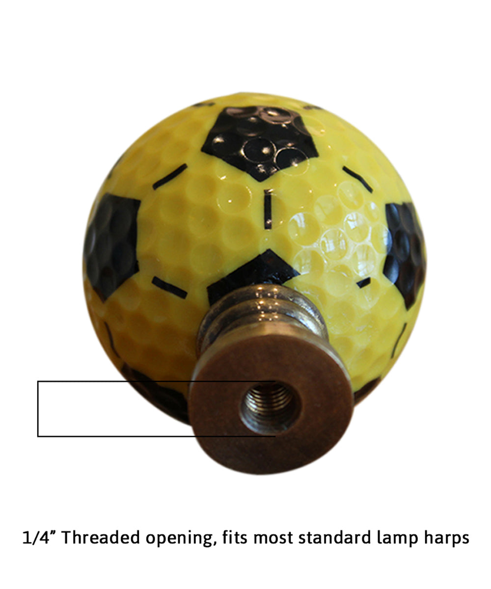 Soccer Ball Ceiling Fan Pull, 2.25"h with 12" Antiqued Brass Chain