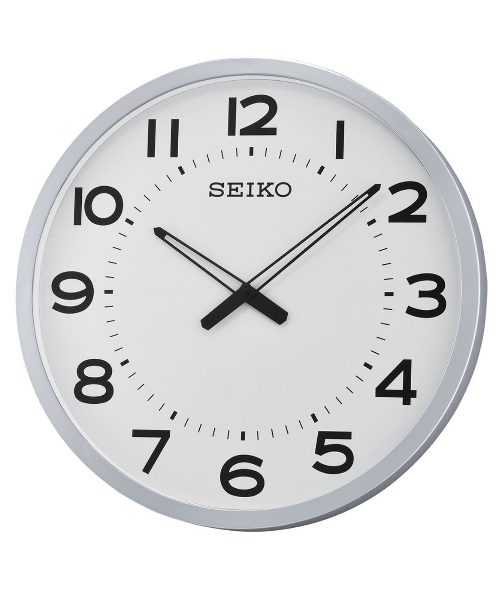 OPEN BOX 20" Wall Clock Abbott Metallic Brown Glass Cover