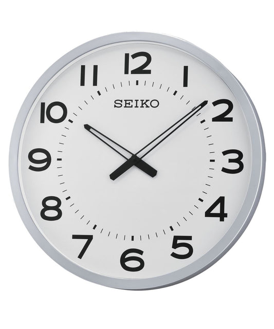 OPEN BOX 20" Wall Clock Abbott Metallic Brown Glass Cover