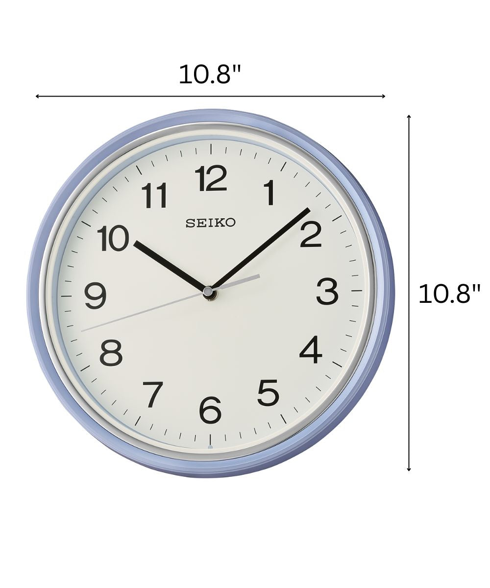 OPEN BOX Wall Clock Oita Blue Glass Cover