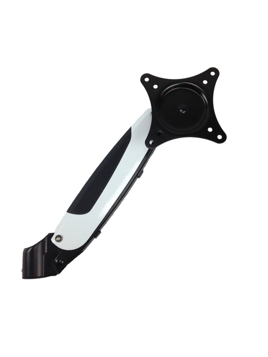 White Hydraulic Monitor Arm Only for Popup Series Sit/Stand Monitor Arms