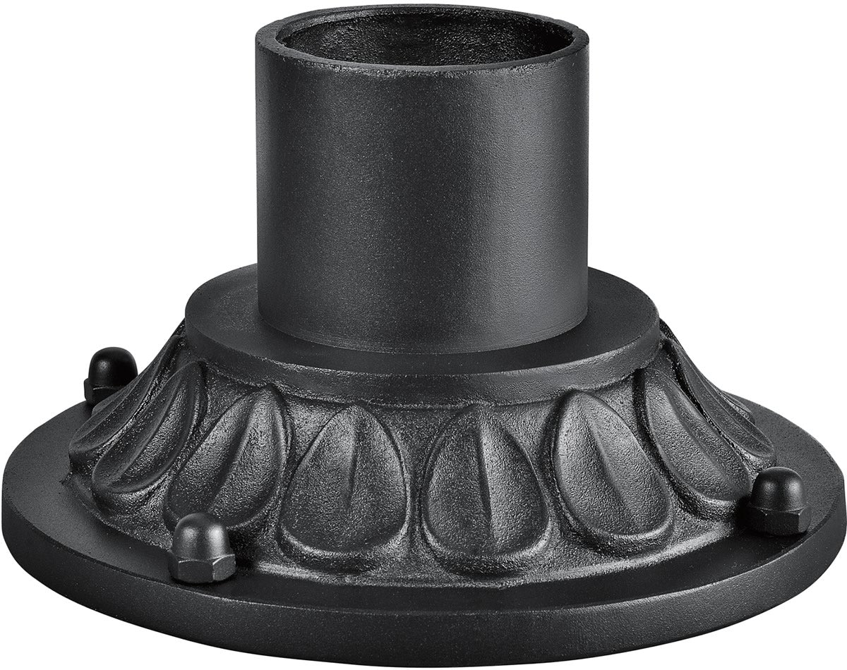 Tournai  Pier Mount Textured Black