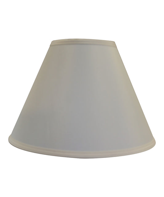 Medium Round Hard Back  Lamp Shade 6x14x10 Ecru Poly Dolan Designs