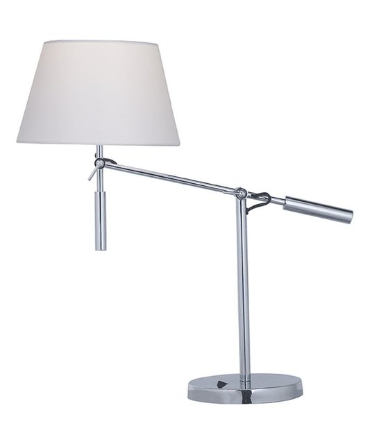 Hotel Style 31"H 1-Light LED Table Lamp Polished Chrome Finish by Maxim