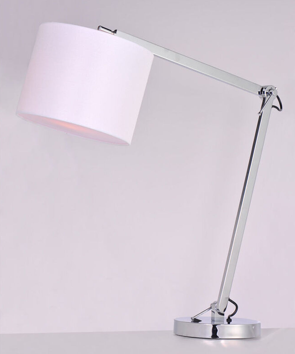 Hotel Style 19"H 1-Light LED Table Lamp Polished Chrome Finish by Maxim