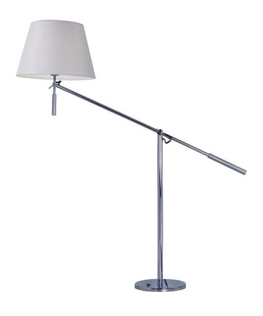 Hotel 28"H 1-Light LED Table Lamp Polished Chrome Finish by Maxim