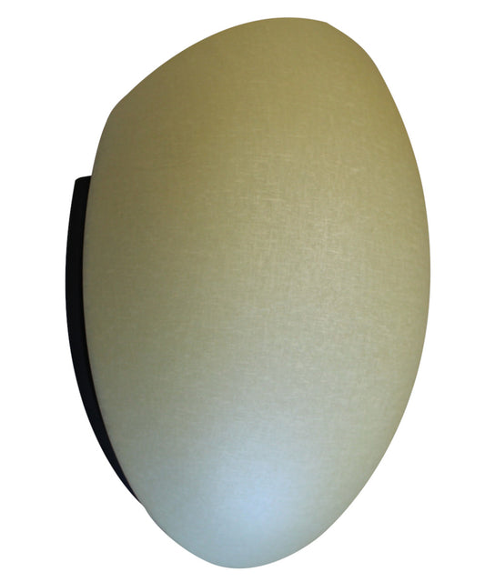 1 Light Wall Sconce from Pod Collection 8"h in Bronze/Dark Finish, Amber Glass