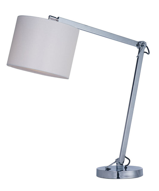 Hotel Style 19"H 1-Light LED Table Lamp Polished Chrome Finish by Maxim