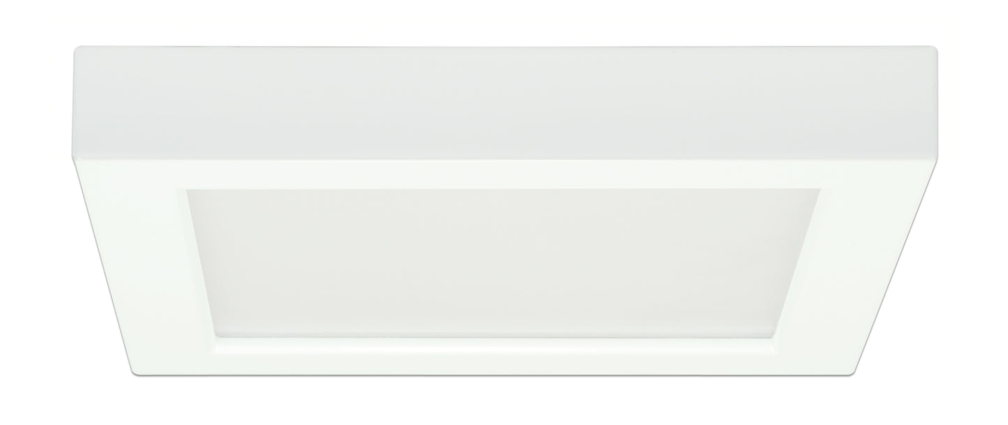 OPEN BOX Blink 7" LED Square Flush Mount Fixture-White