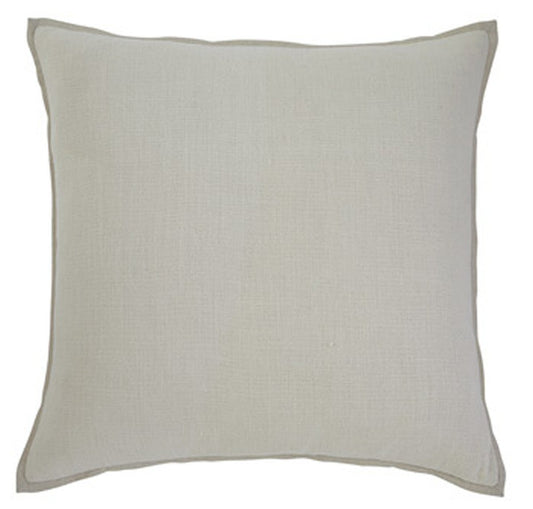 OPEN BOX Solid Pillow Cover Ecru in Cream by Signature Design by Ashley