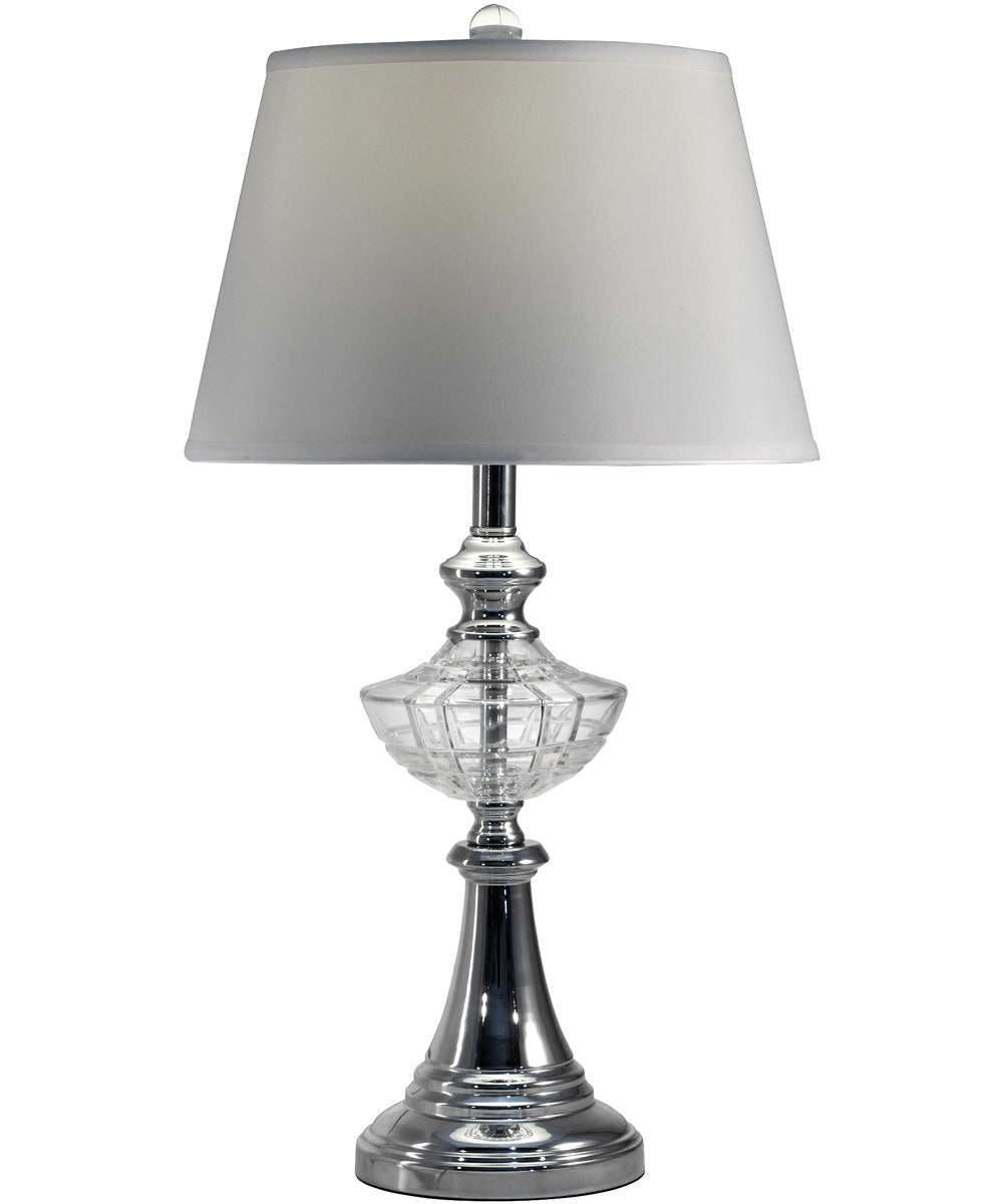 OPEN BOX Avery 24% Lead Hand Cut Crystal Table Lamp