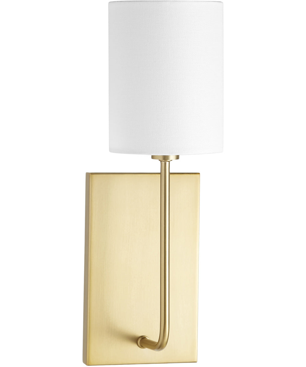 OPEN BOX Harmony 1-light Wall Mount Light Fixture Aged Brass