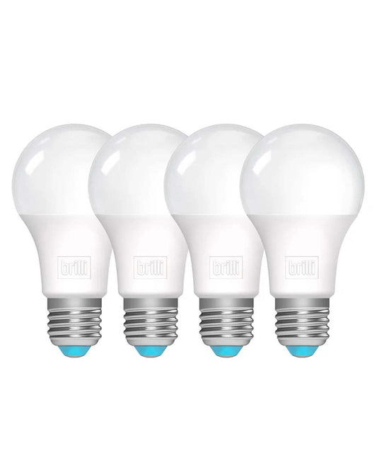 Charge Up A19 75 Watt Dimmable 5000K LED Light Bulb by Brilli (4 Pack)